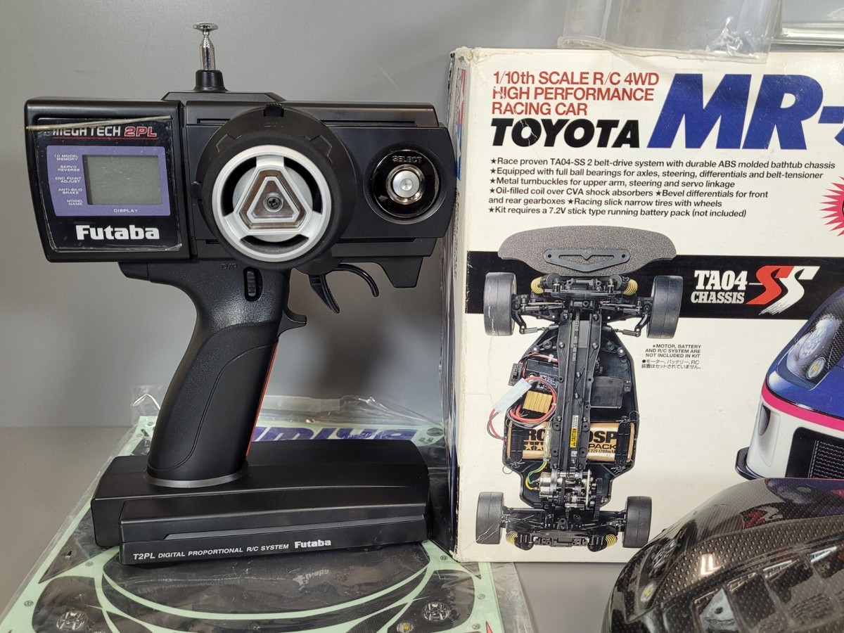 Use Tamiya 1/10 R/C Toyota MR-S Racing 4WD TA04-SS Belt Drive