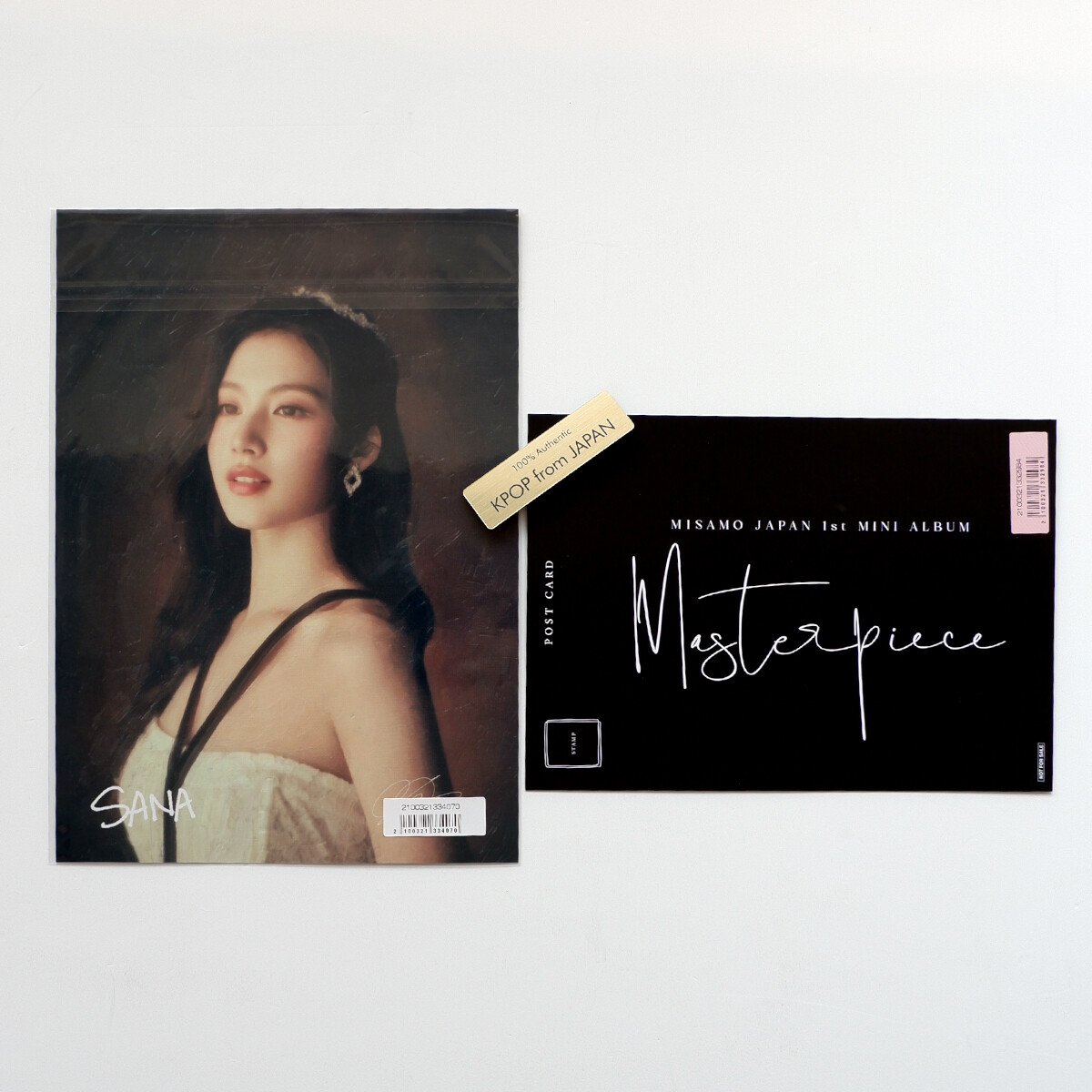 MISAMO Masterpiece ONCE Japan POB Big size photocad MINA SANA MOMO