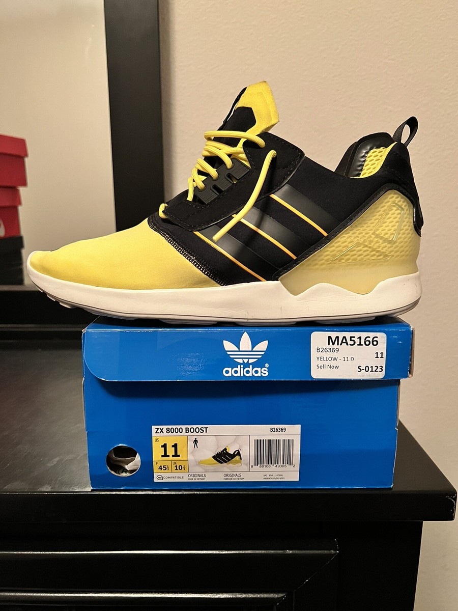 adidas ZX 8000 Boost Black N Yellow | eBay