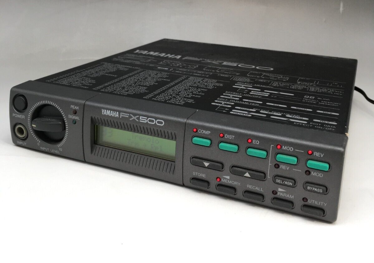 YAMAHA FX500 Simul Effect Processor Hurf Rack Multi Effects