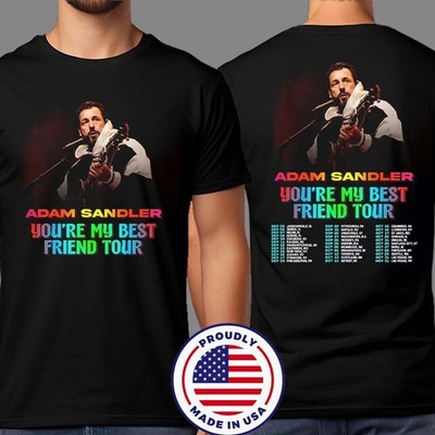 Adam Sandler Best Friend Tour 2025 Merch T-Shirt FAST SHIP | eBay