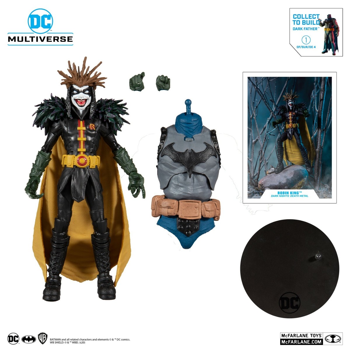 McFarlane DC Multiverse Death Metal Robin King BAF DarkFather