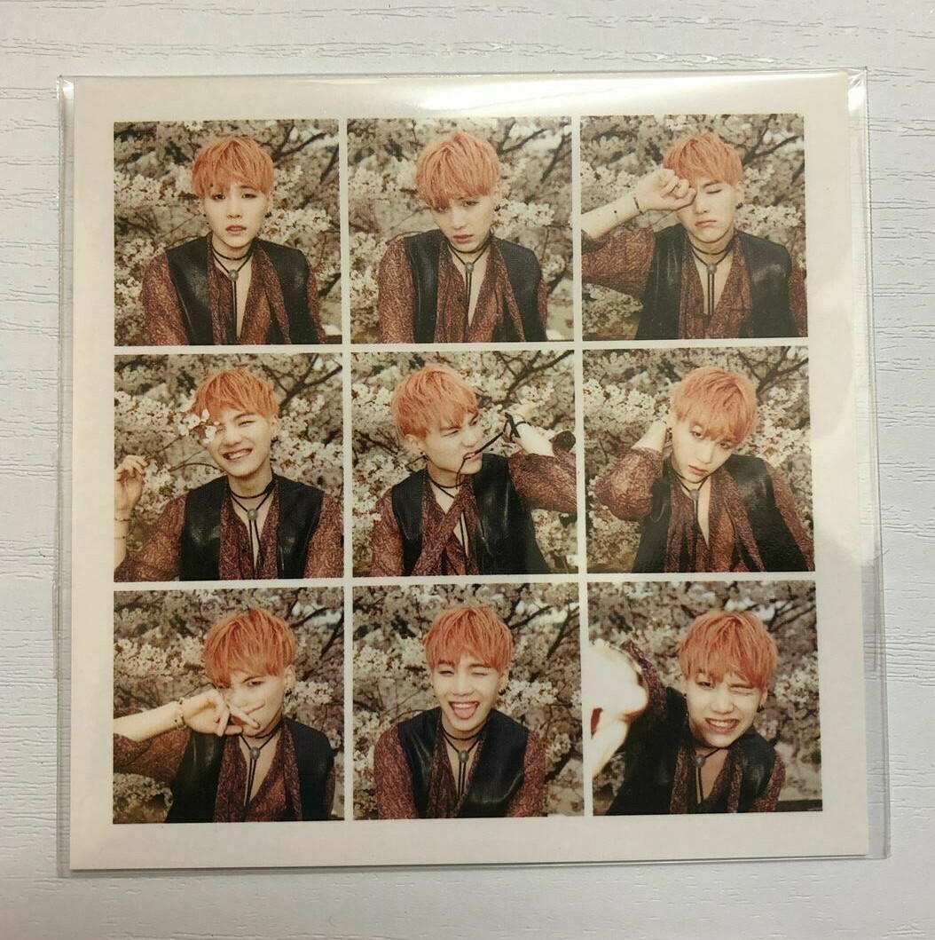 BTS SUGA HYYH pt.1 Official Photocard 花様年華 In The Mood For