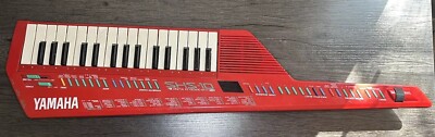 UNTESTED*Vintage Yamaha SHS-10R Red Keytar FM Digital MIDI