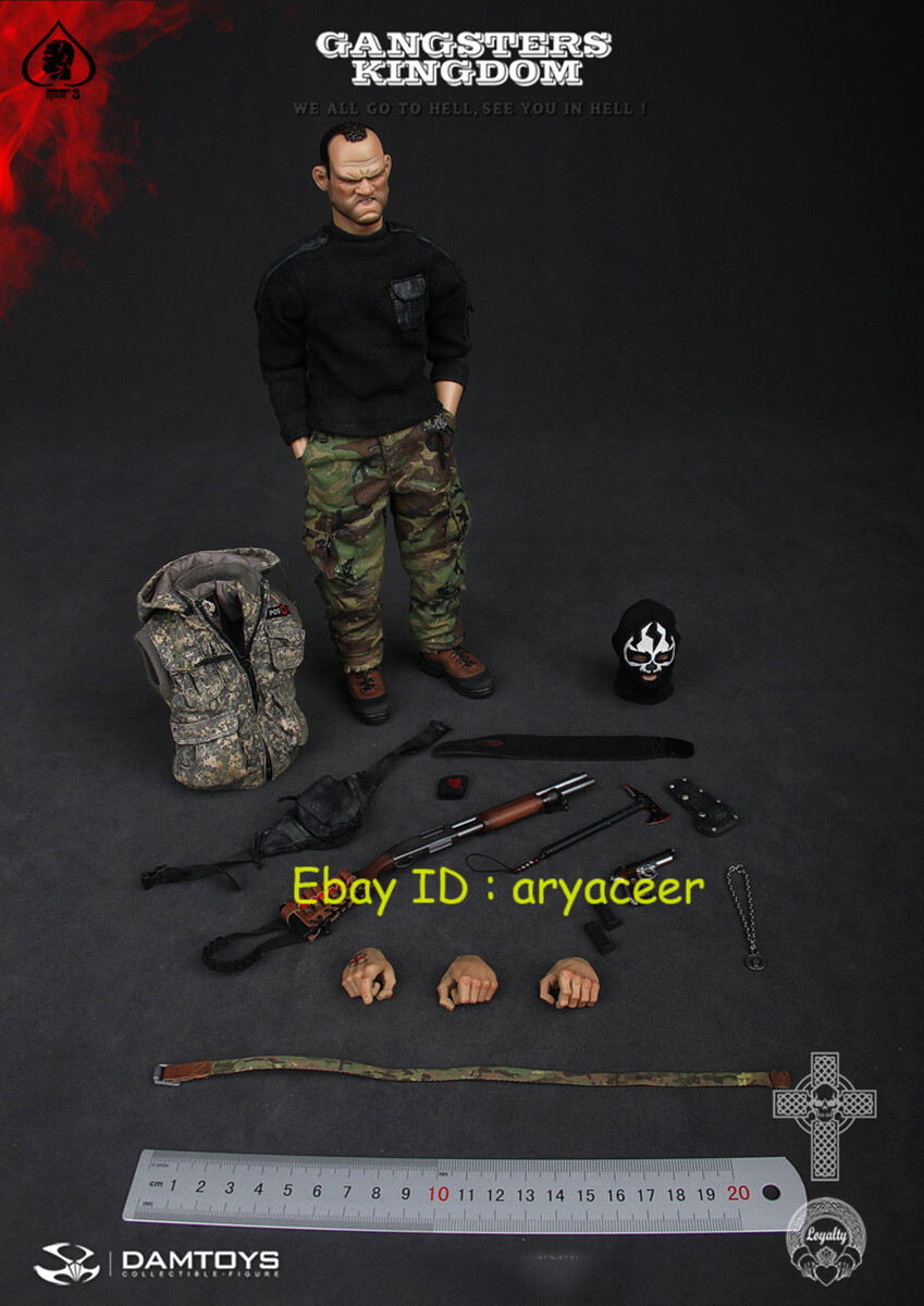 DAMTOYS GK003 Gangsters Kingdom 1/6 Spades 3 Bernie Figure Model