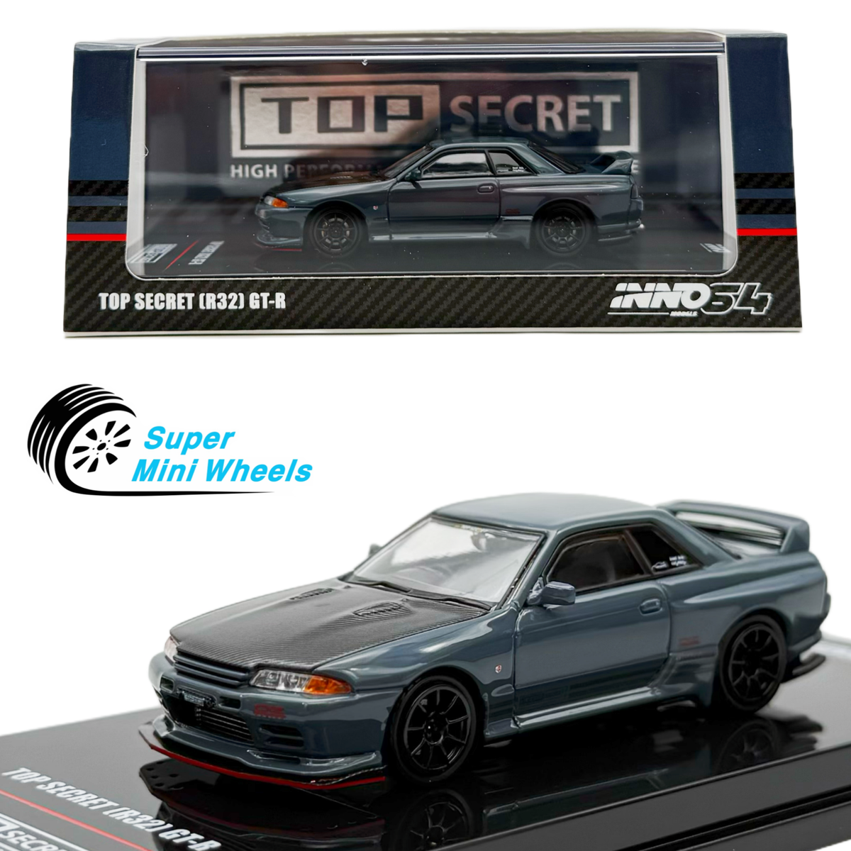 イノモデル inno 64 R32 TOP SECRET TASKL 2025 Inno64 Nissan Skyline