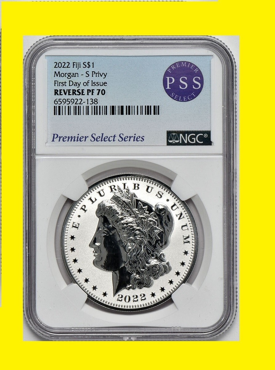 2022 MORGAN s privy $1 Silver Dollar NGC RV PF 70 First DAY OF