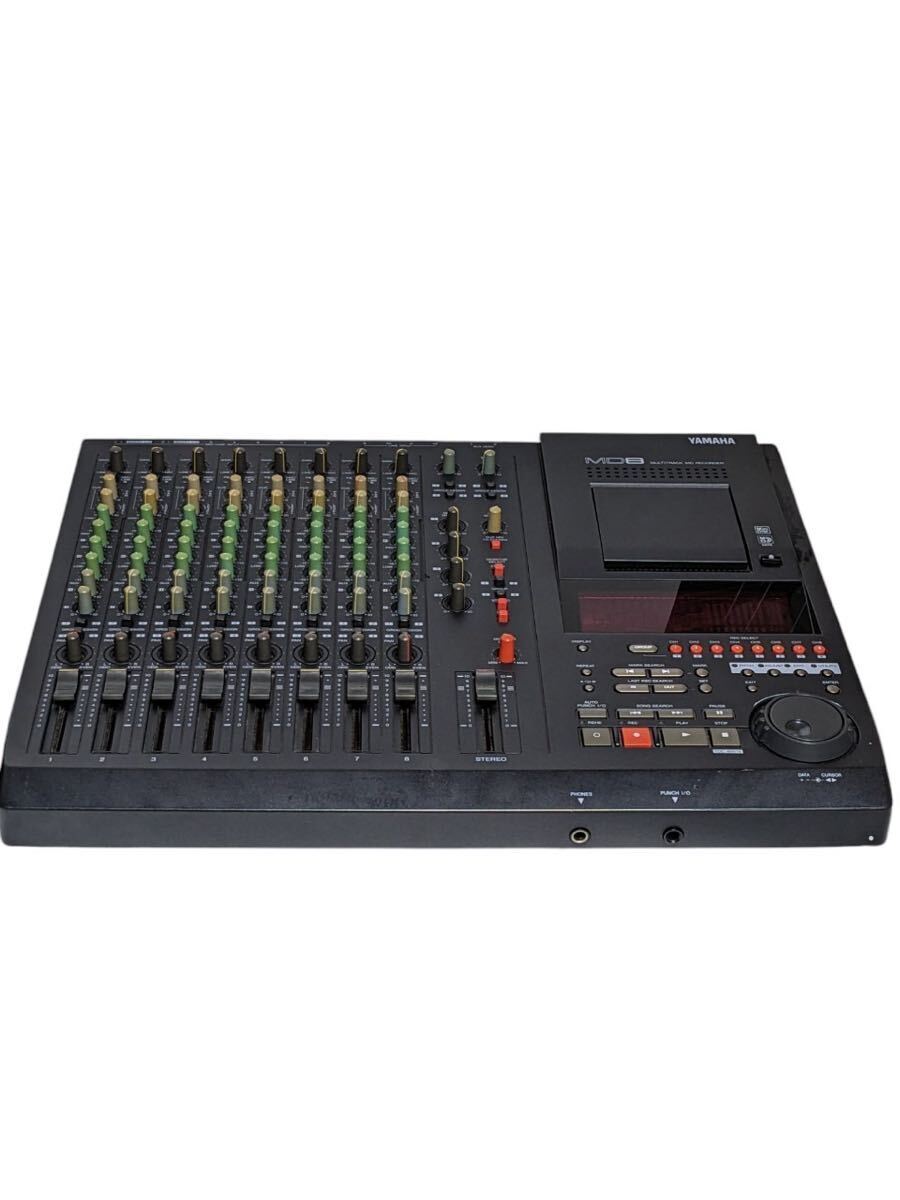 Yamaha MD8 8-track Multitrack Mini Disc MD Recorder Black Used