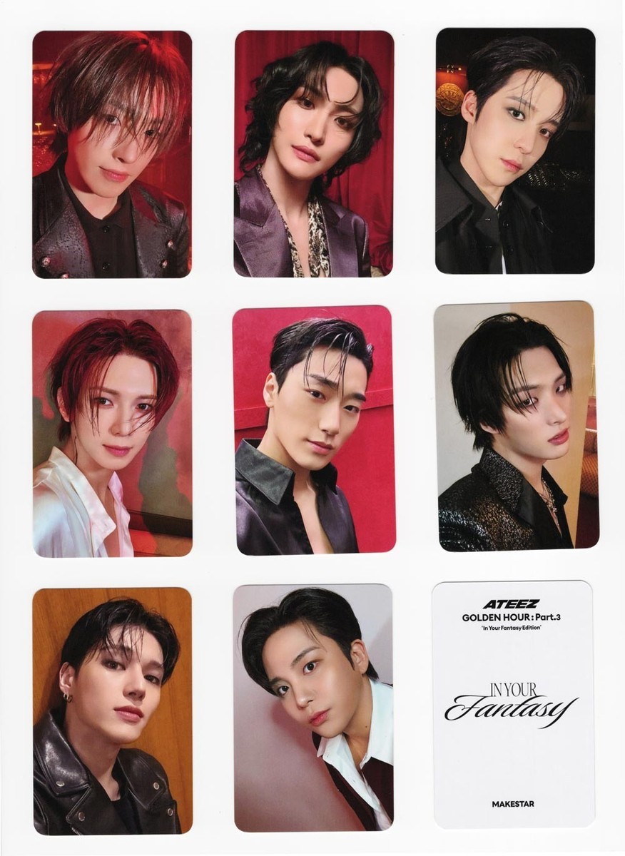 ATEEZ GOLDEN HOUR Pt.3 In Your Fantasy Edition [MAKESTAR] LUCKY