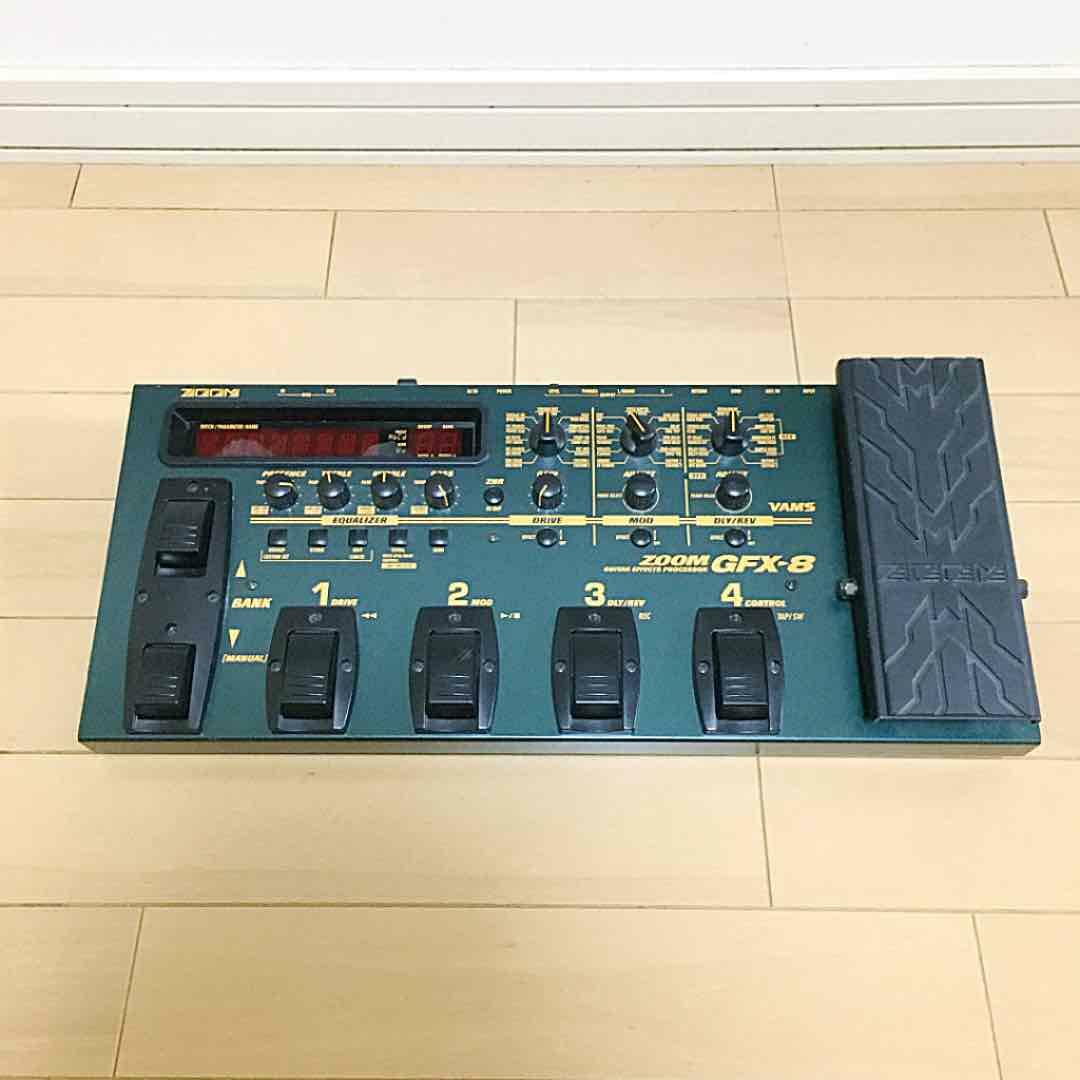 Zoom GFX 8 Multi Effects Processor Guitar Preamp Pedal w/Tracking