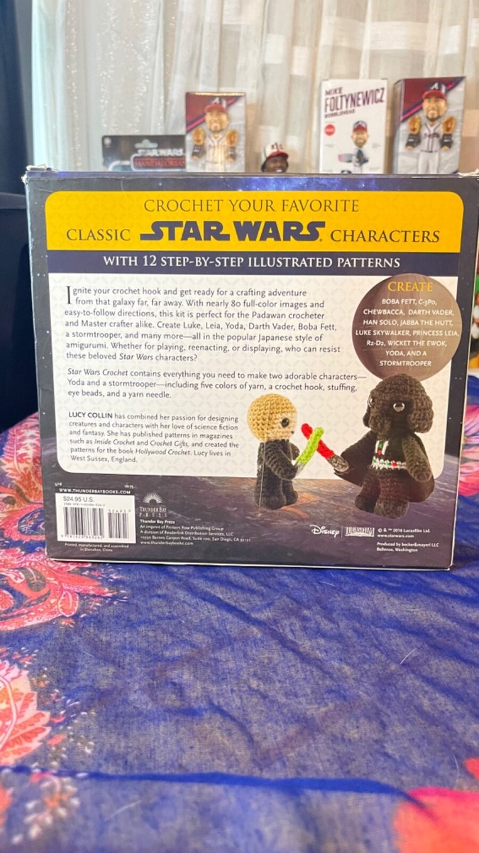 New In Box Star Wars Crochet Set Craft Kit Classic Star Wars