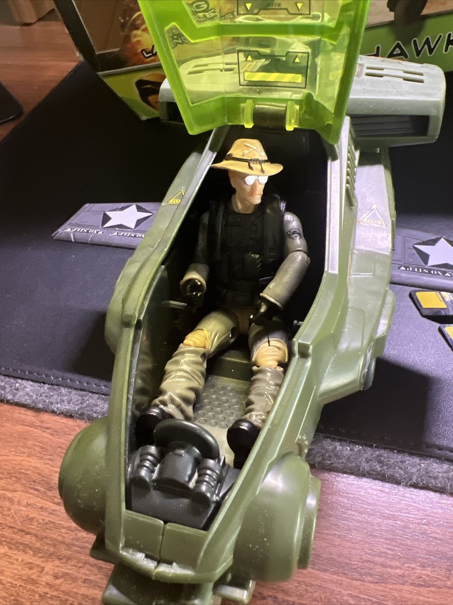 Dragonhawk XH1 W/ Wild Bill GI Joe Rise Of Cobra 2009 Hasbro