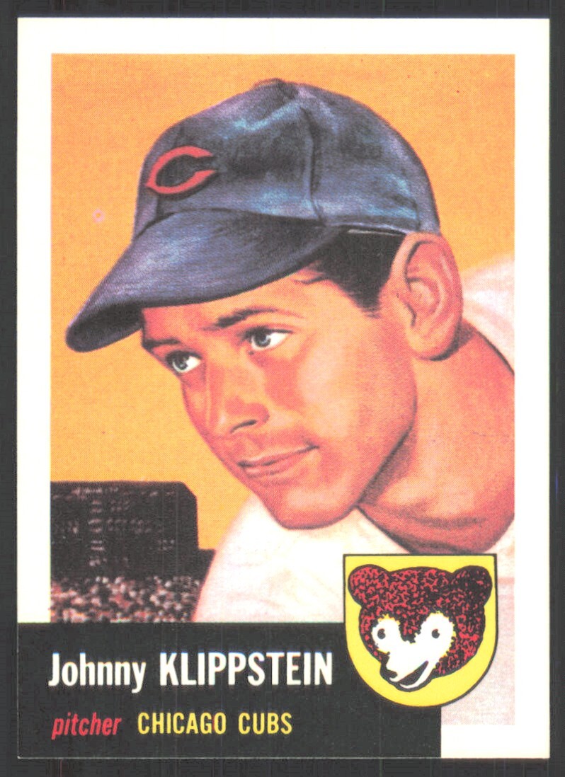 1991 Topps Archives the Ultimate 1953 Reprint Series Johnny