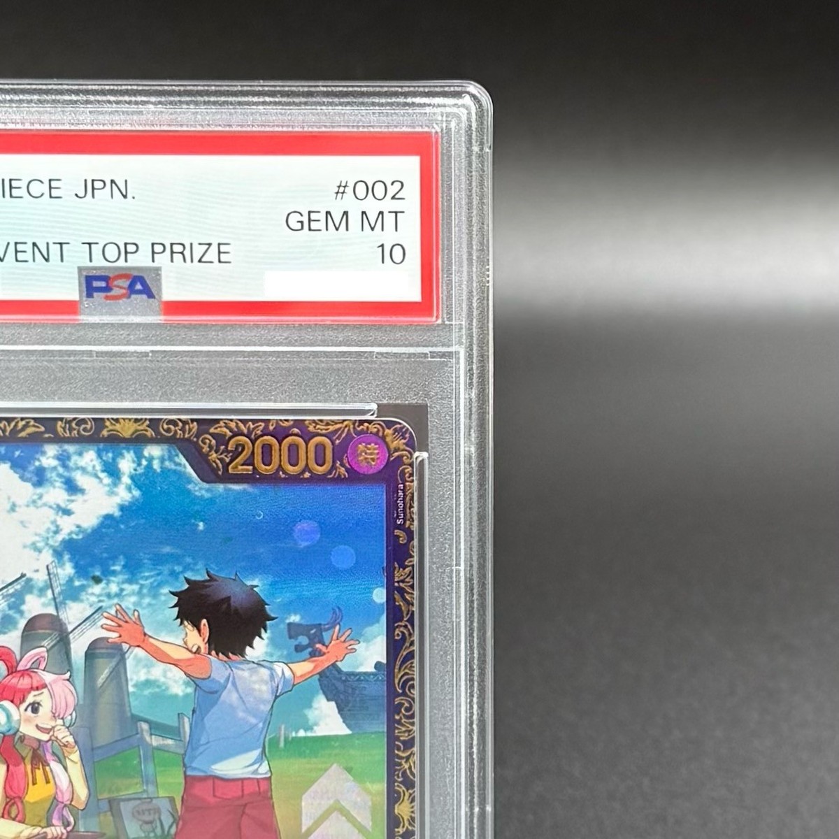 PSA 10 Uta R OP09-002 Flagship Battle Promo ONE PIECE Card