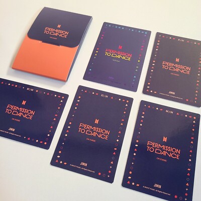 BTS PTD PERMISSION TO DANCE On Stage SEOUL Special+Mini Photo Card