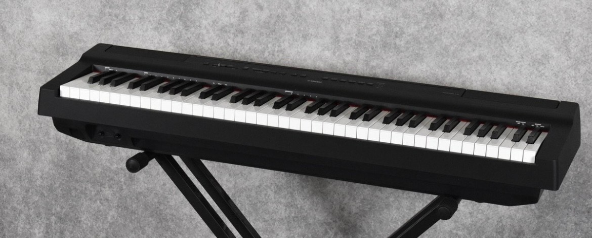 YAMAHA P-121 Digital Piano 73 keys keyboard Black Good GP | eBay