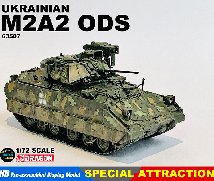 Dragon 1/72 Ukraine M2A2 ODS Bradley Infantry Fighting Vehicle