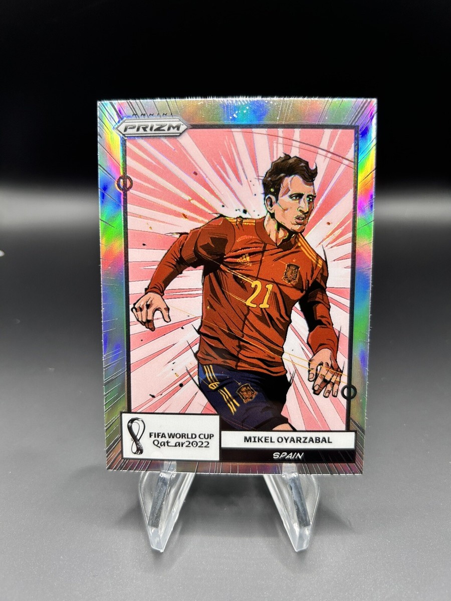 2022 World Cup Prizm Mikel Oyarzabal Manga Case Hit SSP Spain | eBay