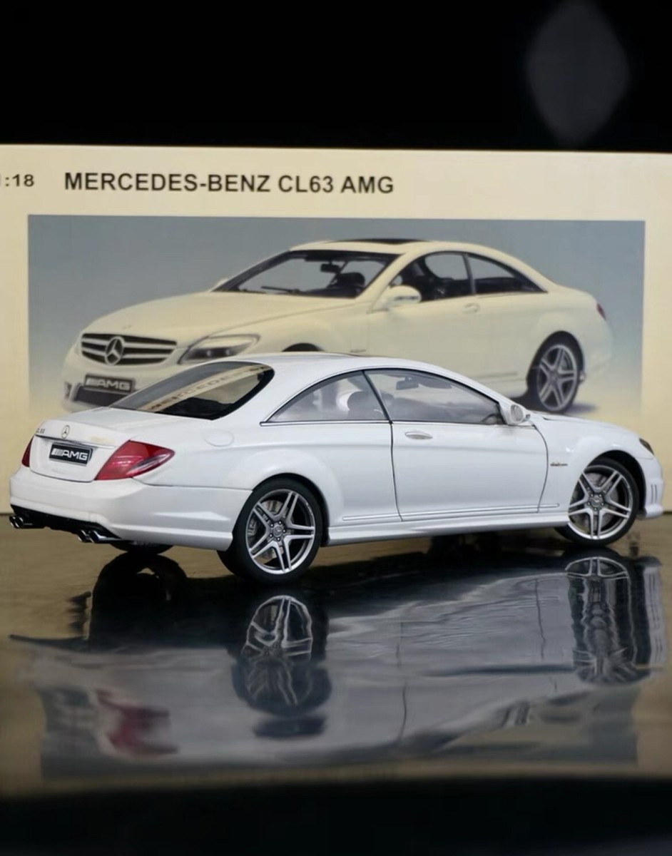 RARE 1/18 AUTOart Mercedes-Benz CL63 AMG (White) CL-Klasse | eBay