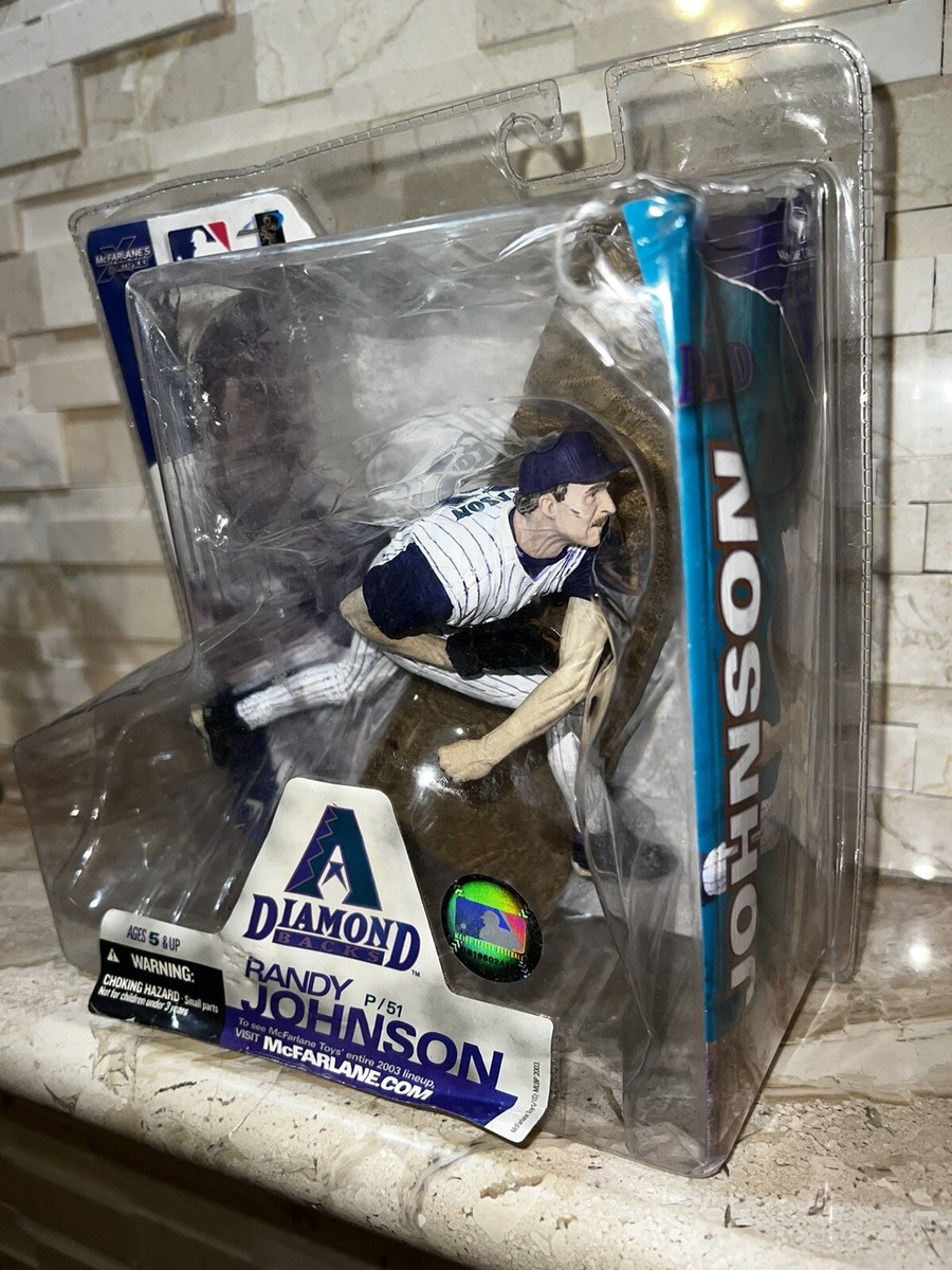 RANDY JOHNSON ARIZONA D'BACKS McFARLANE SPORTSPICKS -2003 BAD
