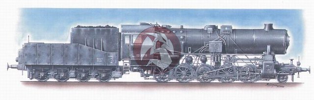 CMK 1/35 DRB Class 52 Kriegslokomotive BR 52 German War Locomotive