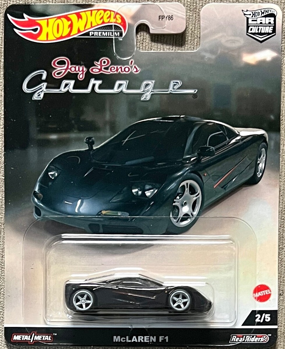 Hot Wheels 2022 Premium Jay Leno's Garage McLaren F1 #HCK08 1:64