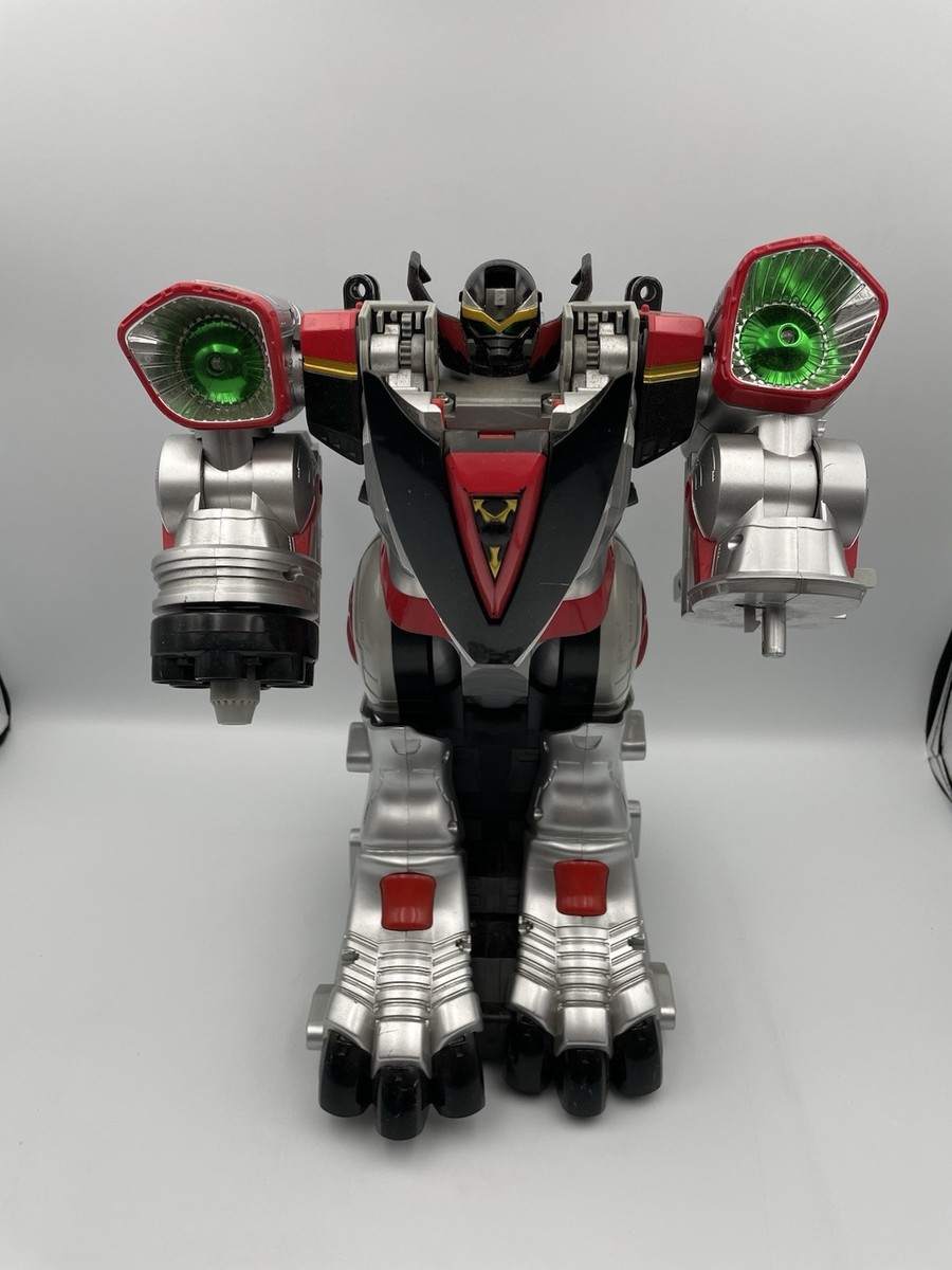 MMPR Power Rangers Time Force Deluxe Quantasaurus Rex Megazord Q