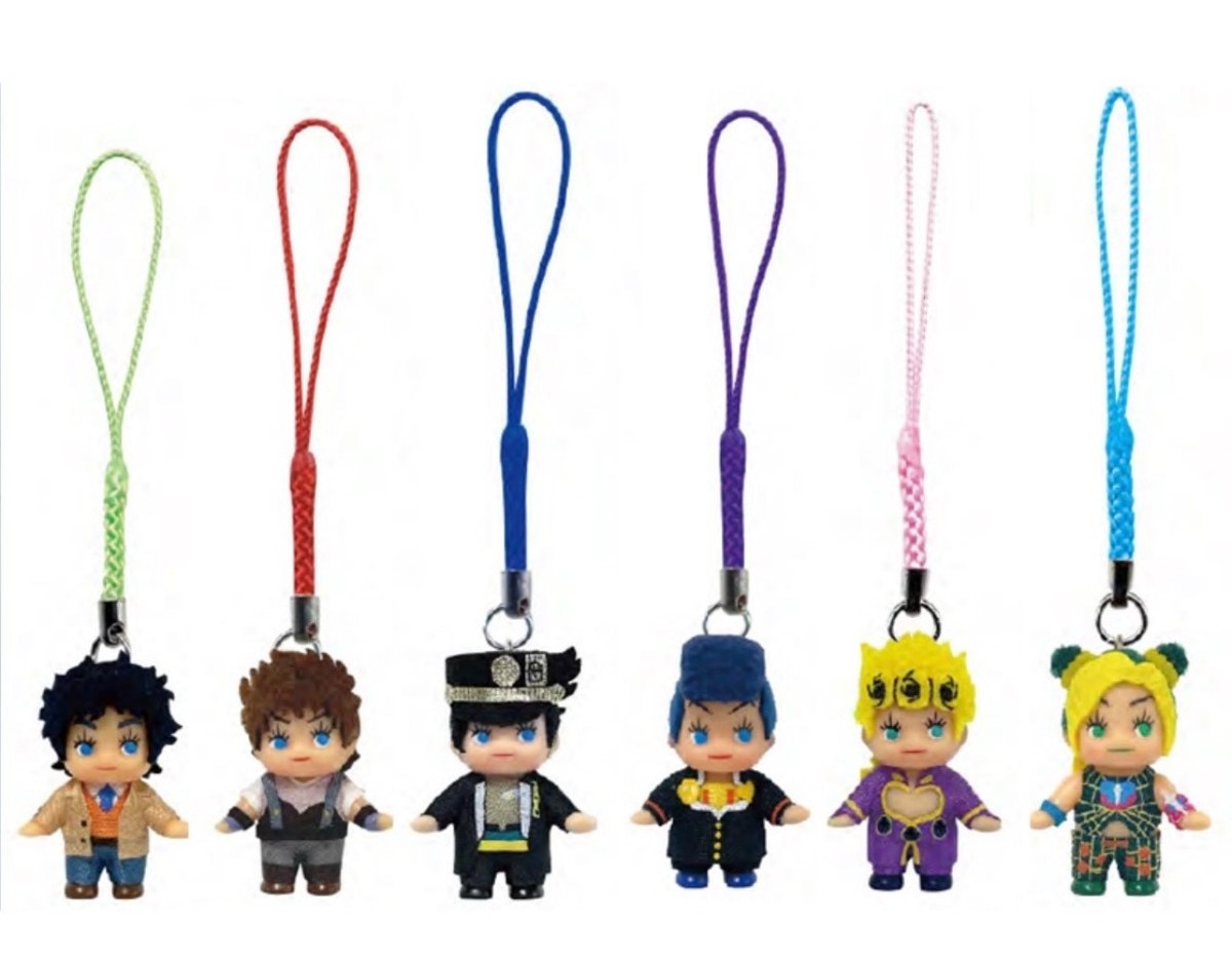 THE JOJO WORLD Limited Edition Kewpie Strap Set of 6 JoJo's