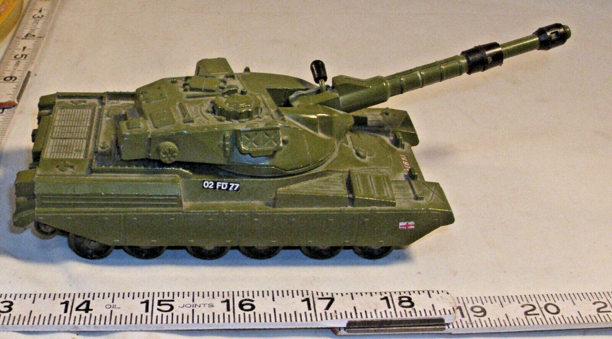 DINKY TOYS CHIEFTAIN TANK WITH 155MM MODEL TOY | eBay