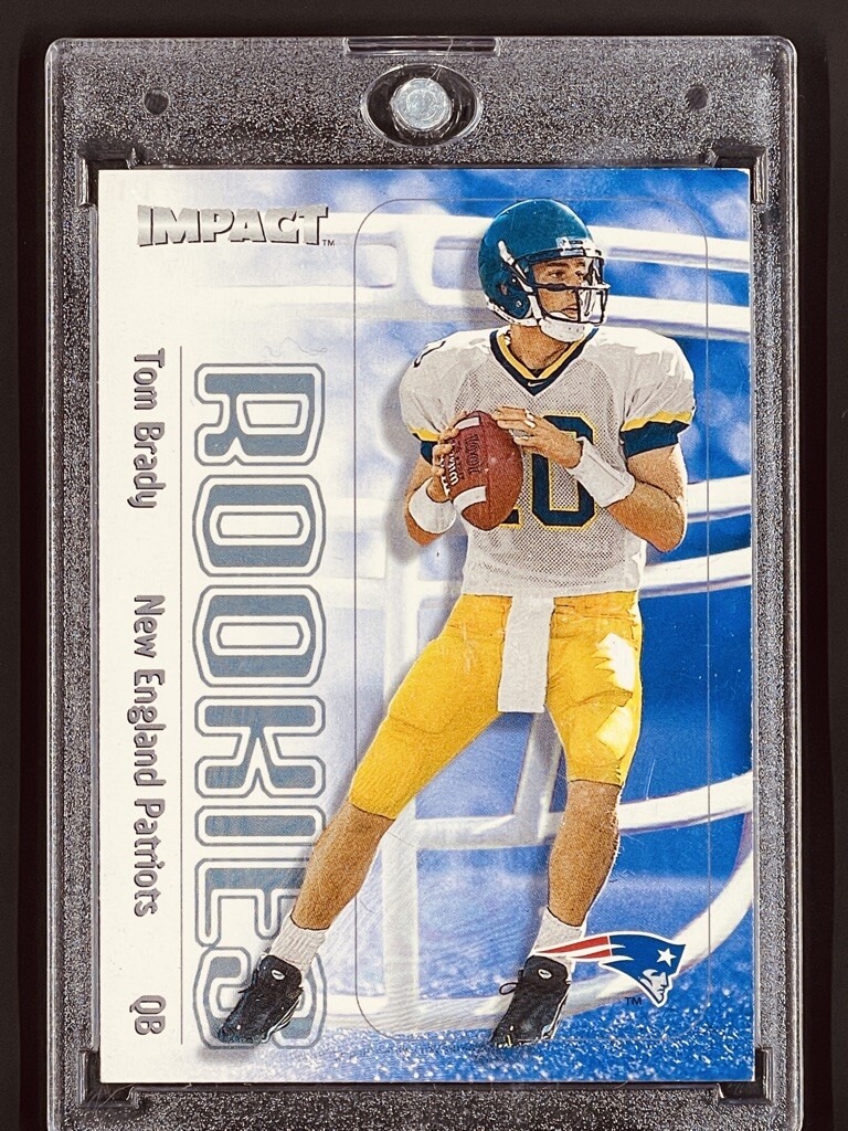 TOM BRADY FLEER SKYBOX IMPACT RC Rookie Card # 27 | eBay