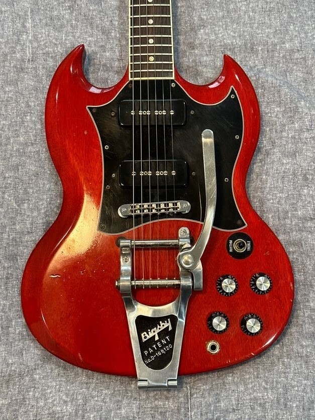 Gibson SG 61' RI with Bigsby Patent 169,120 | eBay