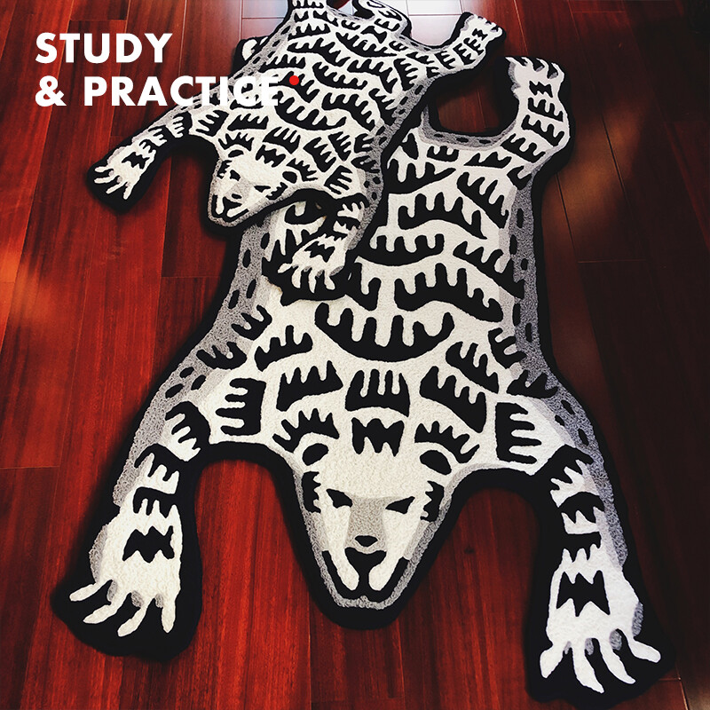 HUMAN MADE Polar Bear Classic Carpets Wool Home & Garden studio
