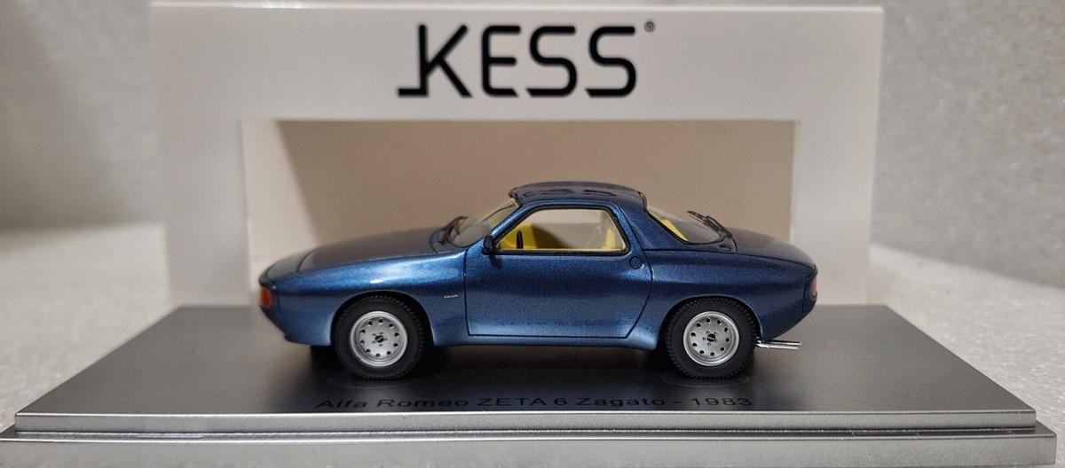 WOW Alfa Romeo ZETA 6 Zagato 1983 Blue Met 1:43 Kess KE43000281 (1