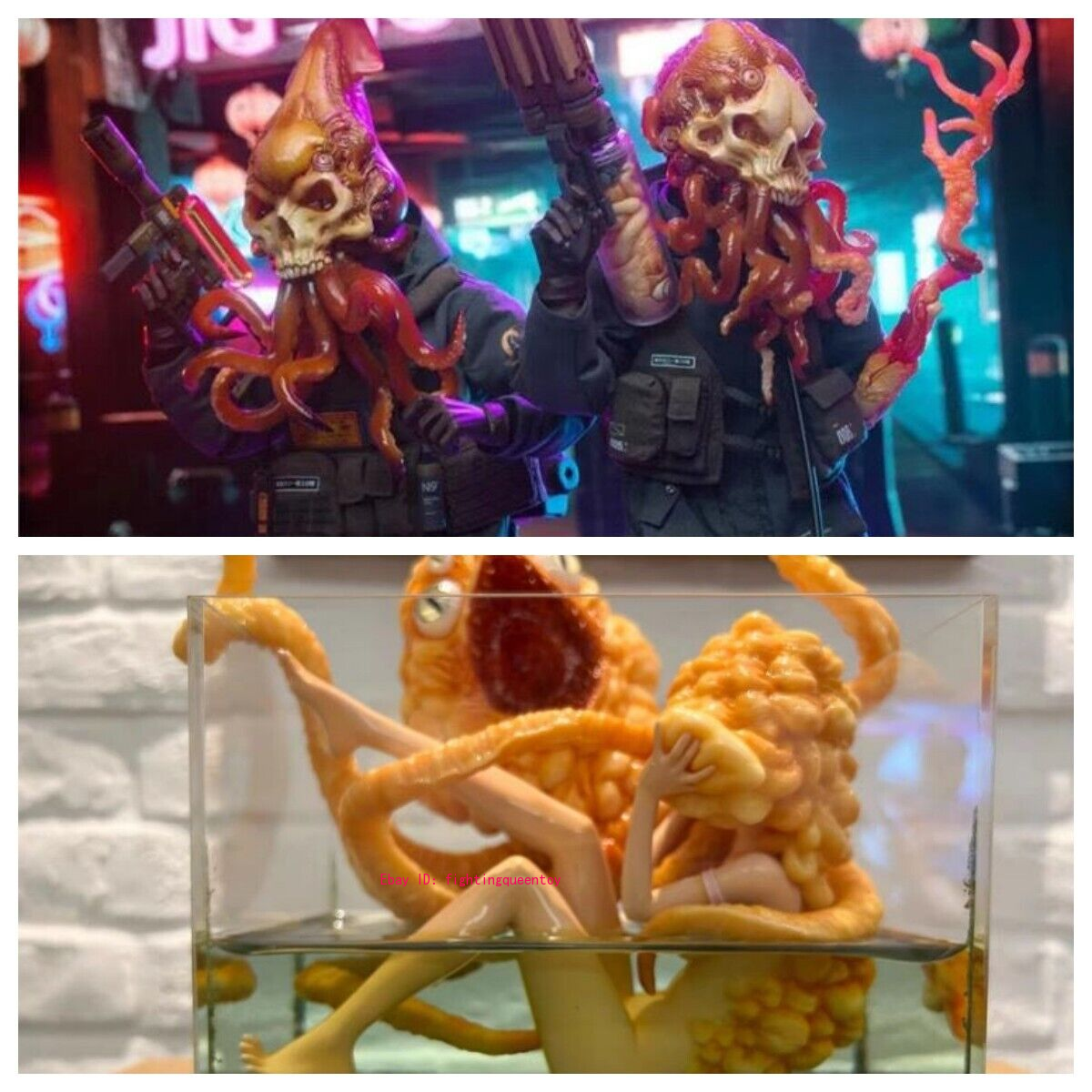 BLACK 13 PARK 1/6 Ghost Octopus Brothers Special Ver & Sence