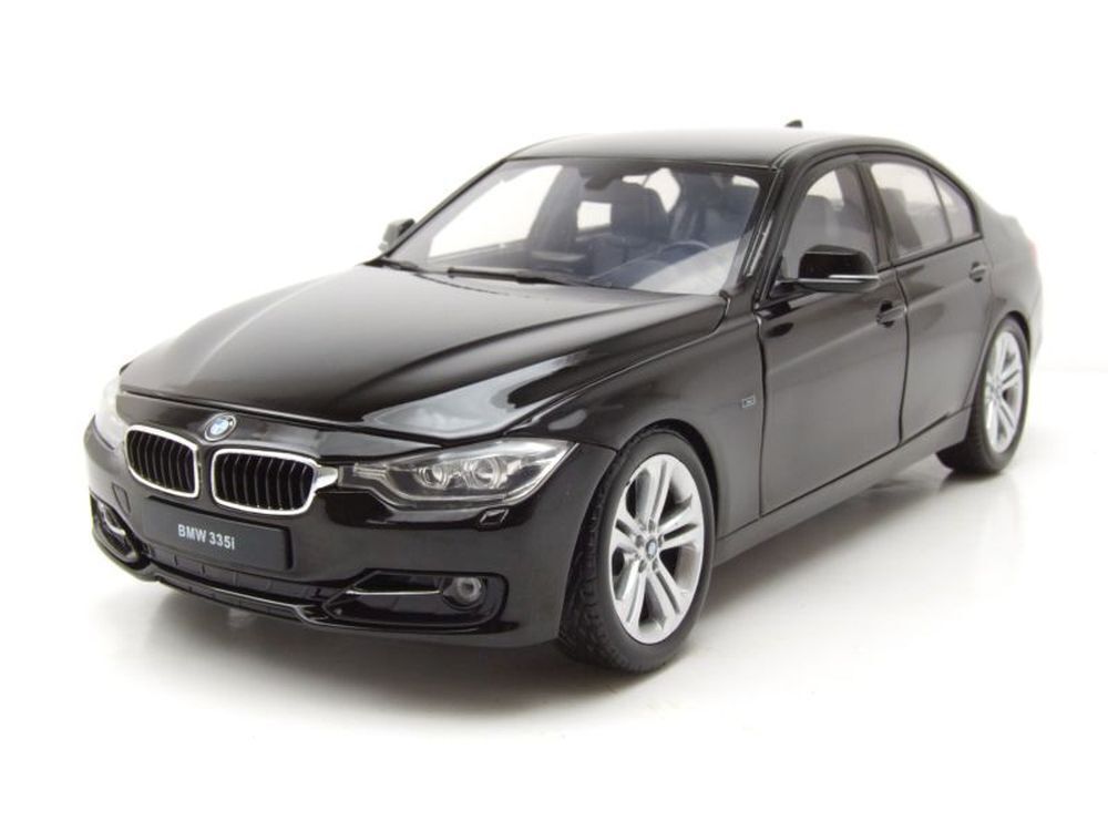 WELLY - BMW 335i 2012 Schwarz - 1/18 - WEL18043NOIR | eBay