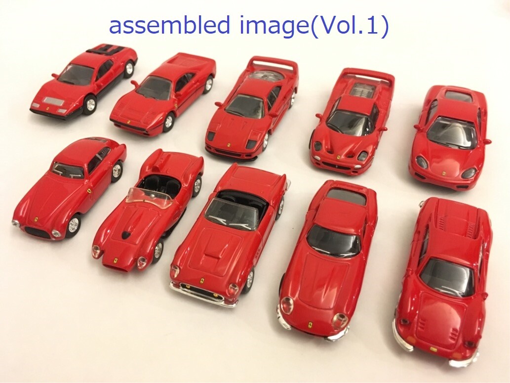 Ferrari 1/64 Kyosho x Dydo Vol.1 and Vol.2 Complete 20 Cars lot