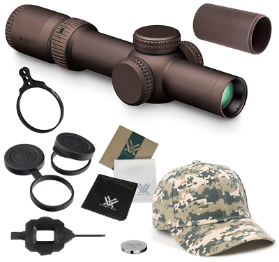 Vortex Optics Razor HD Gen III 1-10x24 MOA Riflescope w/ Free Hat