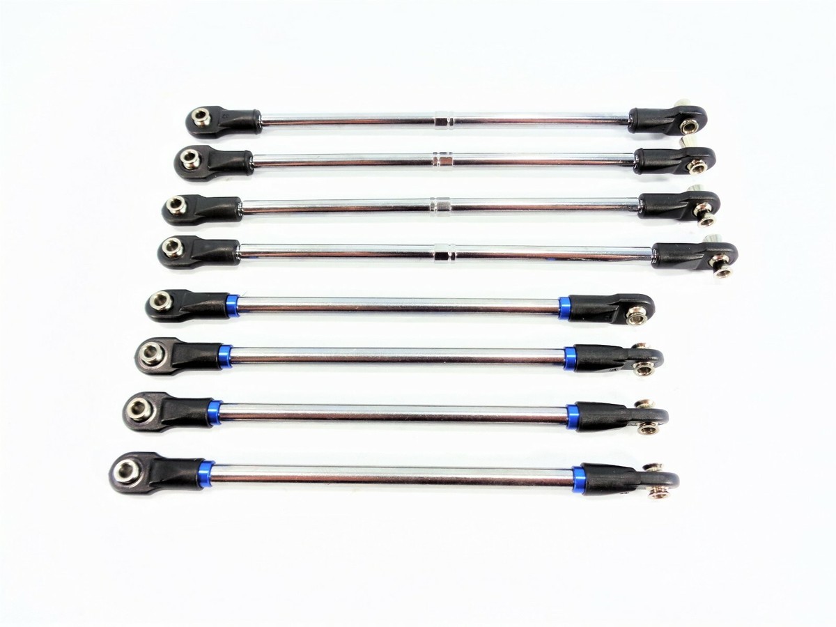 New Traxxas Revo 3.3 Steering Turnbuckle Tie Rod Set Toe Links