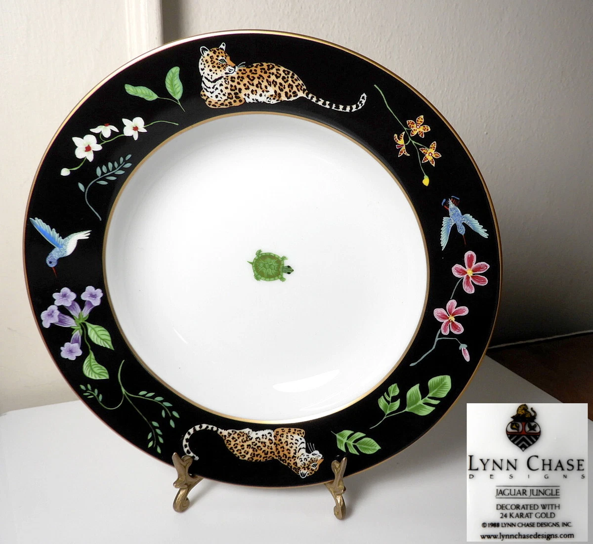 Lynn Chase Jaguar Jungle In other China & Dinnerware for sale | eBay