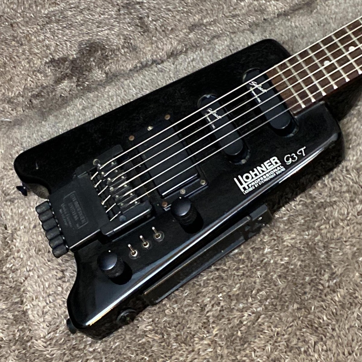 Hohner G3T Electric Guitar Black Used with Soft Case | eBay