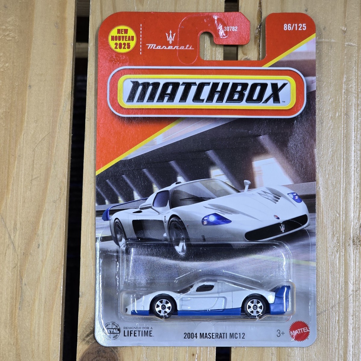 2025 MATCHBOX 2024 MASERATI MC12 WHITE MBX | eBay