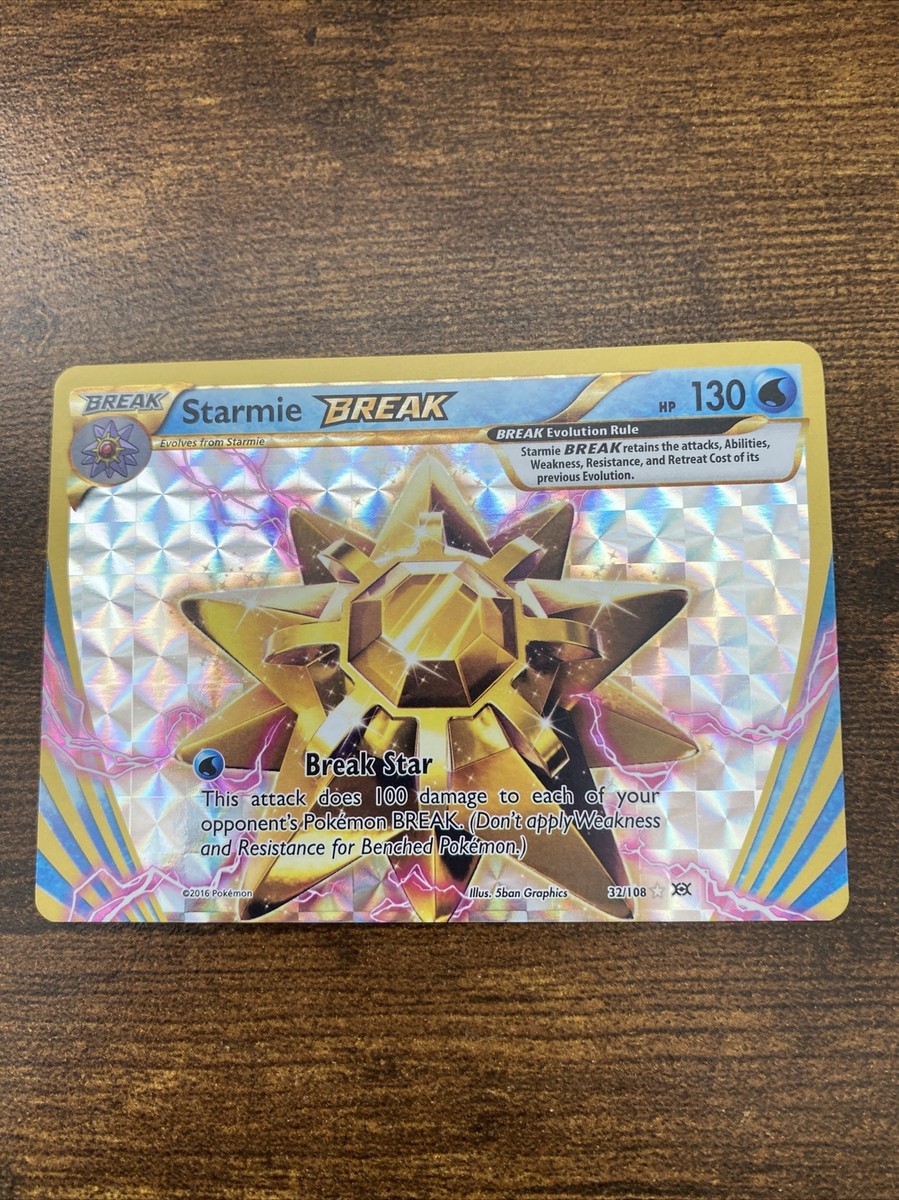 STARMIE BREAK - XY Evolutions - 32/108 - Pokemon TCG - Ultra Rare