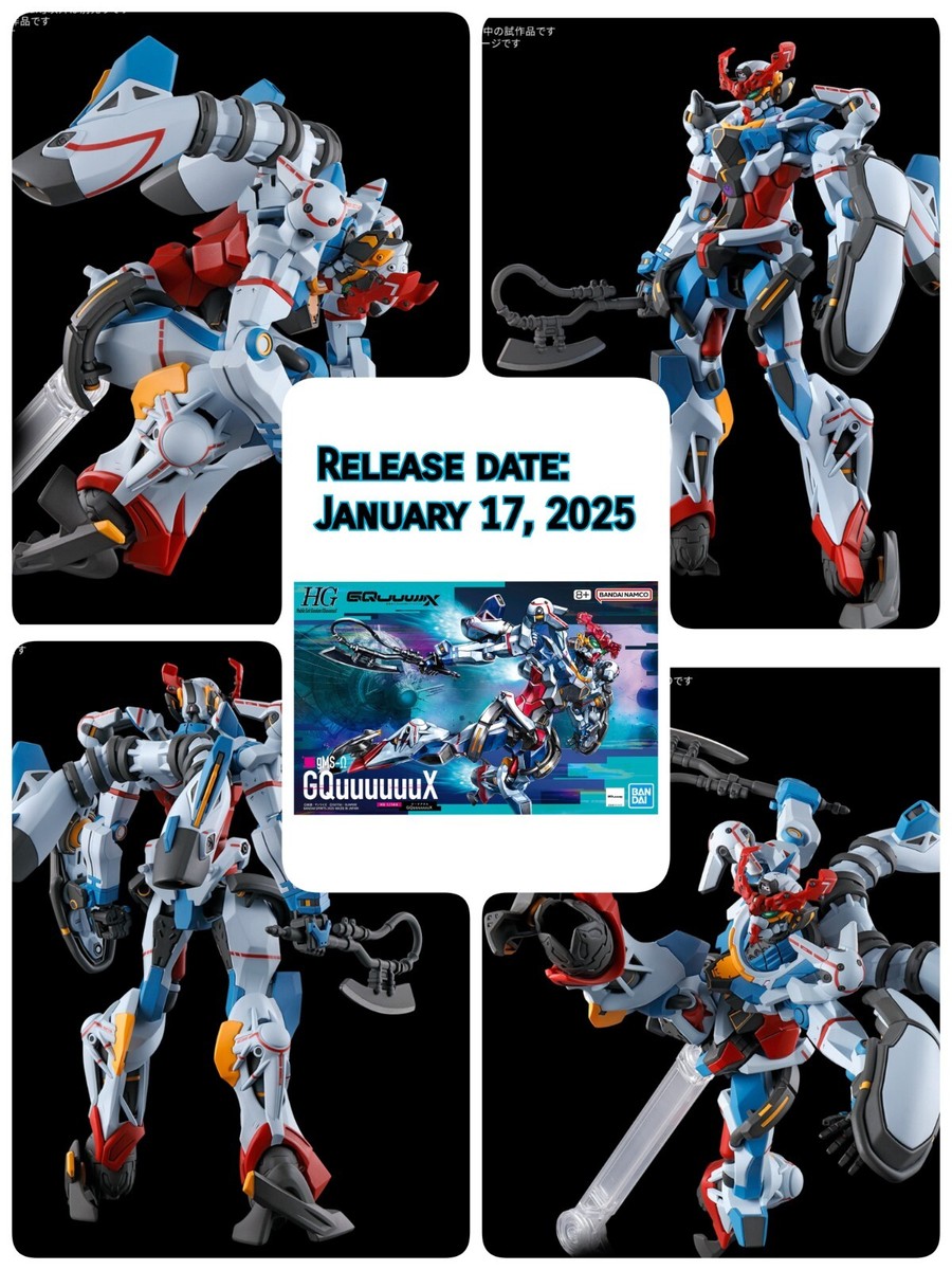 HG 1/144 Mobile Suit Gundam GQuuuuuuX BANDAI | eBay
