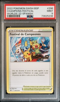 2022 Pokemon SPANISH Worlds Champions Festival of Champions