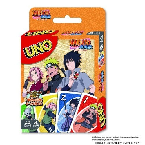 UNO NARUTO Special Rule Card with Snorlax & Geckoga Japan limited