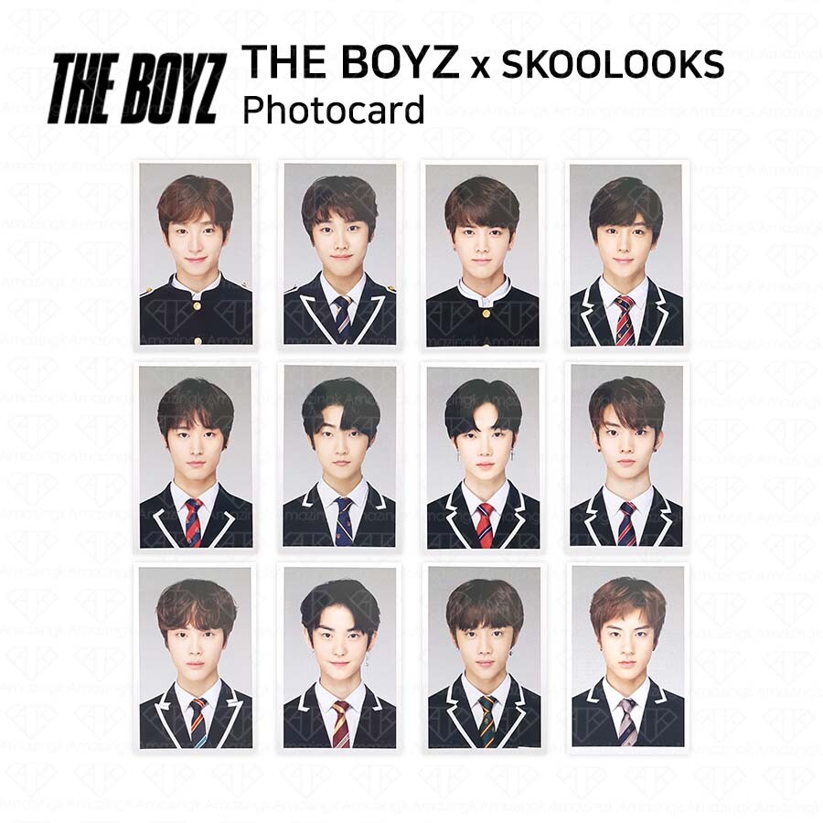 THE BOYZ 2018 SKOOLOOKS X THE BOYZ ID Photo Collection Photocard