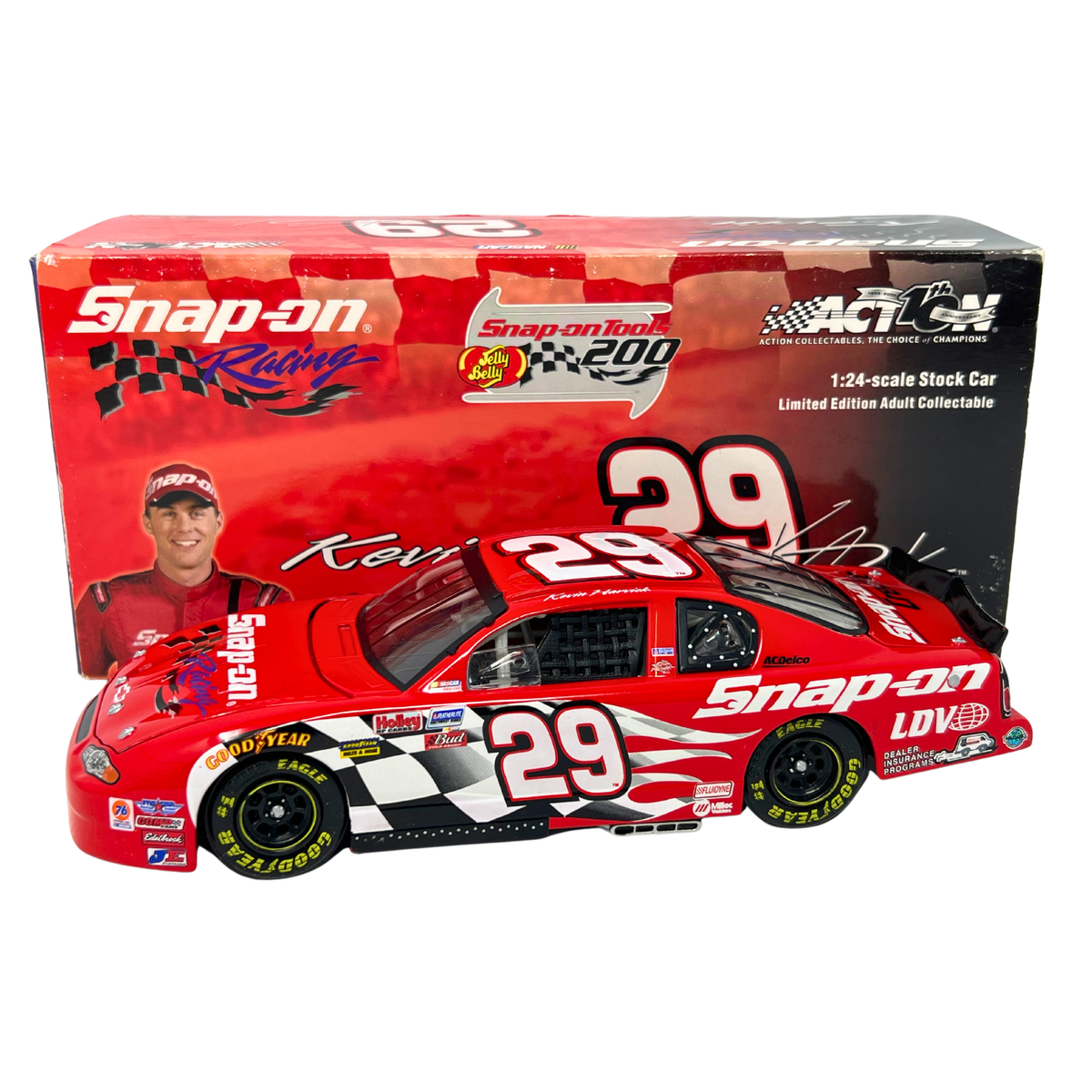 Action Nascar #29 Kevin Harvick Snap-On 2002 Chevy Monte Carlo 1
