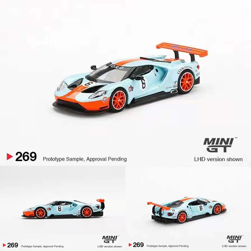 MINI GT 1:64 Ford GT GTLM GULF #6 LHD Model Car in box#269 | eBay