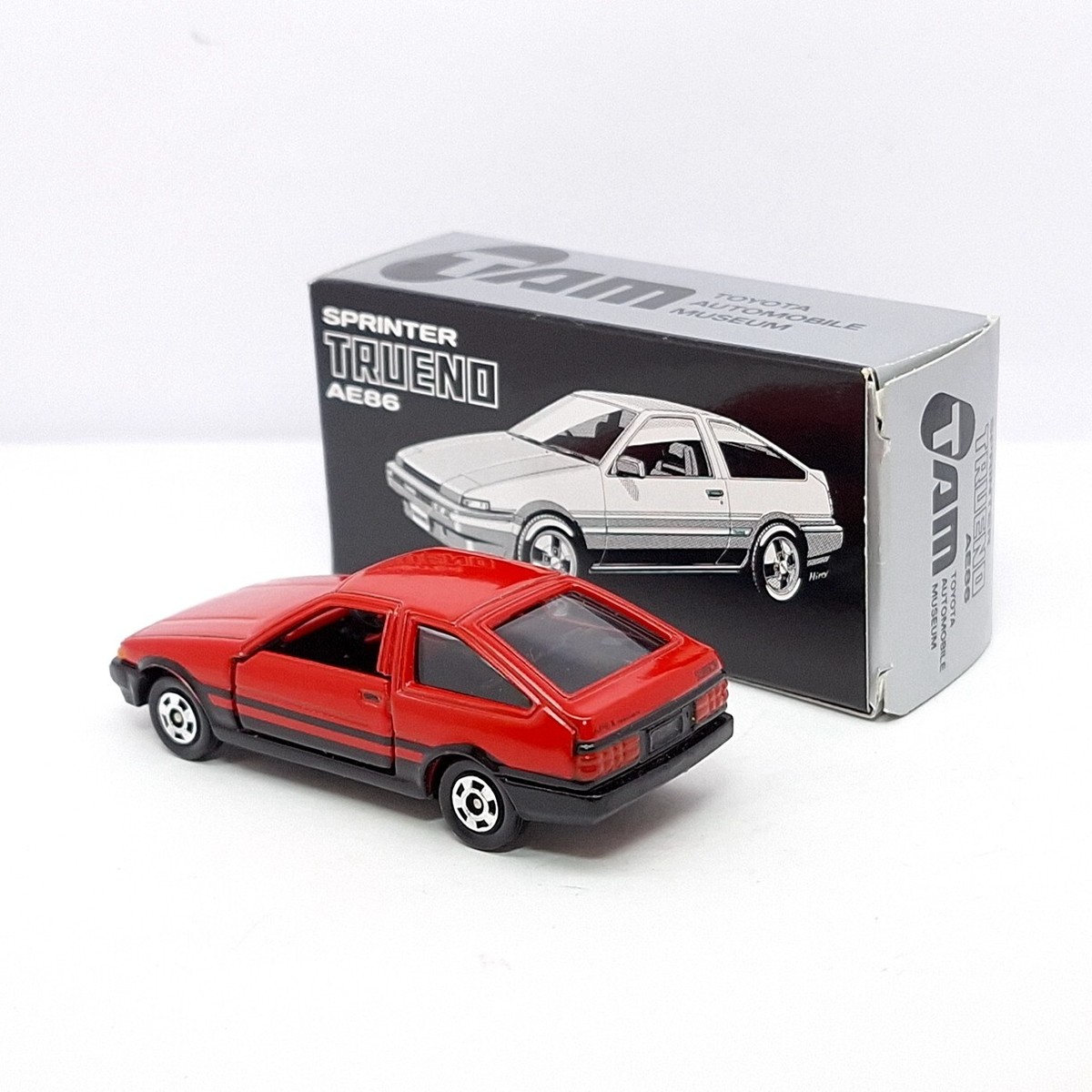 TOMICA TAM TOYOTA SPRINTER TRUENO COROLLA LEVIN AE86 1/61 TOMY New