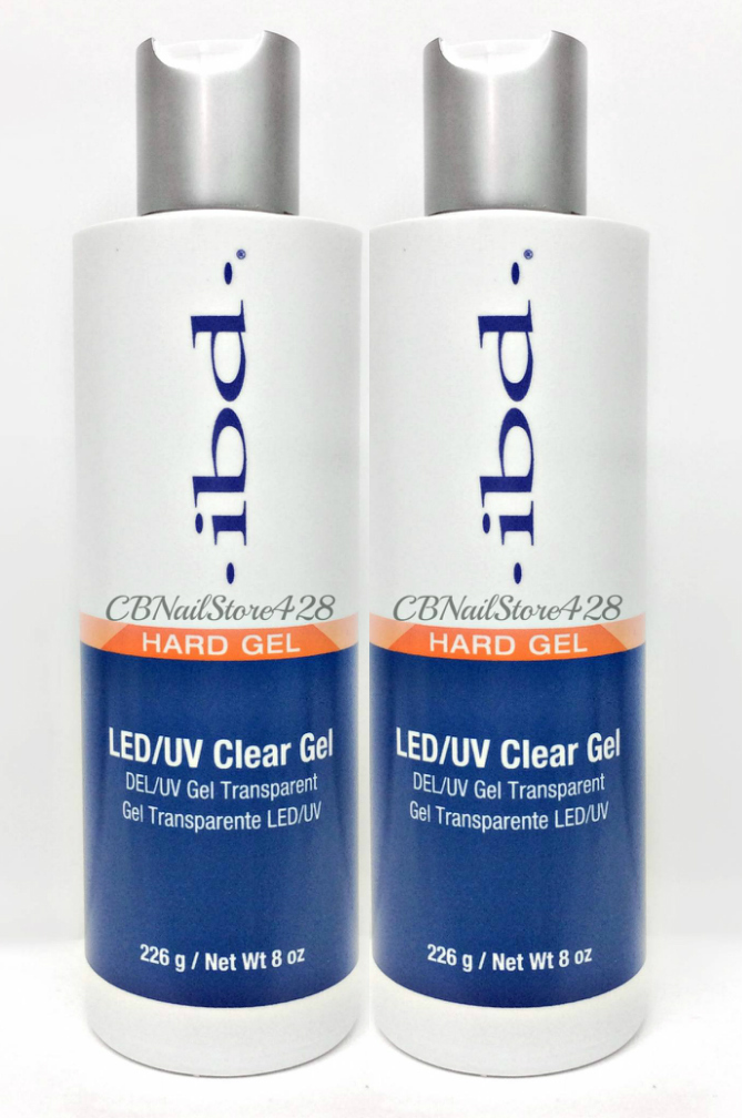 BIG SALE ! IBD LED/UV CLEAR Gel 8oz/226g # 65614 - LOT OF 2 | eBay